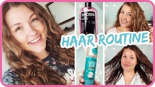 Locken ohne Hitze II HAARROUTINE für gesundes langes Haar [upl. by Ahseikram513]