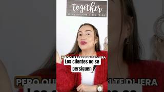 🥵Los clientes no se persiguen tipsdeventa consejosdeventas mentoradeventas ventasfluidas [upl. by Anahsohs650]