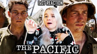 The Pacific 1x07 Peleliu Hills REACTION [upl. by Eitsirhc702]