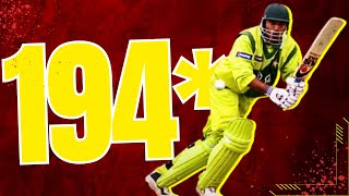 Saeed Anwar Stunned Cricket World With His 194 Knock vs Prime India  Vintage Cricket Stories 01 [upl. by Rickie]