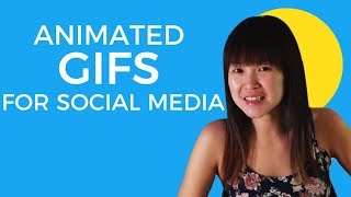 How To Create Animated GIFs amp BOOST Your Social Media Engagement 📈 [upl. by Otinauj]