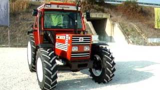 TRATTORE GOMMATO FIATAGRI 8090 DT [upl. by Averyl]