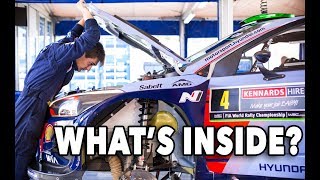 Inside look at a 2017 World Rally Car with a Hyundai Motorsports Engineer [upl. by Mcclish]