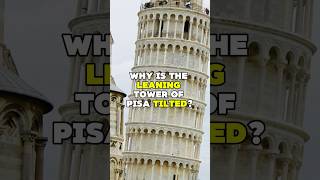 The Leaning Tower of Pisa  Why is it tilted  🇮🇹 travel italy shorts [upl. by Choo]