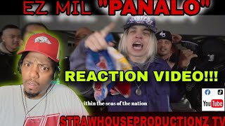 EZ MIL quotPANALOquot OFFICIAL VIDEO REACTION ezmil27 reaction youtube hiphop trending music [upl. by Nealah]