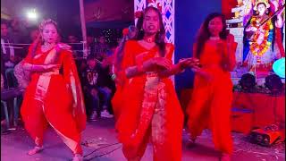 Mono Mor Megher Sangi Dance Cover by Angel Group Rabindra Jayanti Special Dance Saraswati Puja 23 [upl. by Asserac211]