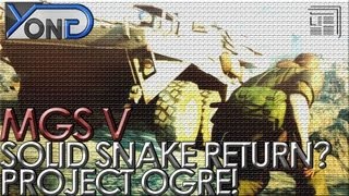 Metal Gear Solid V  Solid Snake Return Project Ogre  MGSV Choose Characters Life [upl. by Aiciles]