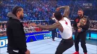 Jey Uso Surprisingly Attacks Roman Reigns 22  WWE SmackDown 16 June 2023 [upl. by Nennek828]