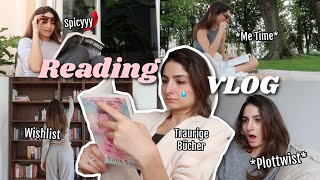 Gehypte Bücher Live Reaktionen Bookshopping ampampamp  READING VLOG ohne Spoiler [upl. by Lai724]