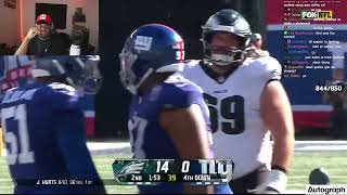 JuJuReacts To Philadelphia Eagles VS New York Giants 2024 FULL GAME HIGHLIGHTS [upl. by Mccollum]