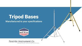 Tripod Bases brought to you by Testrite OEM [upl. by Benita17]