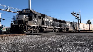 Rare NS SD40E 6324 Leads NS K94 [upl. by Lillywhite]