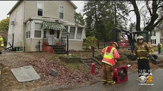 Rimersburg Home Destroyed In Explosion [upl. by Ainotal]