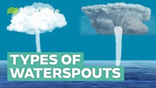 The two types of waterspouts [upl. by Lyda87]