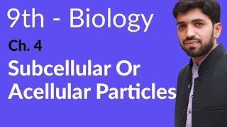 Matric part 1 Biology Subcellular or Acellular Particles  Ch 4 Cell  9th Class Biology [upl. by Heloise84]