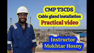 CMP T3CDS  Cable gland installation [upl. by Catlin]