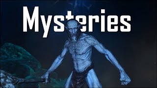 Skyrim  5 Unexplained and Strange Mysteries  Elder Scrolls 5 Secrets [upl. by Haig]