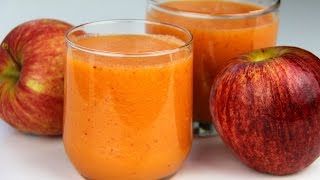 Apple Carrot Orange Smoothie Day 5  CaribbeanPotcom [upl. by Anali828]