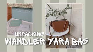 Wandler Yara Bag Unboxing  Matchesfashion  Распаковка посылки  Сумка Wandler [upl. by Sanez246]