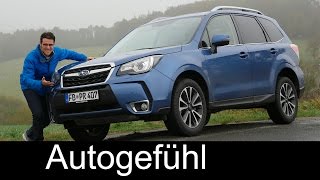 Subaru Forester XT FULL REVIEW test driven Facelift 2017 newneu  Autogefühl [upl. by Vacla]