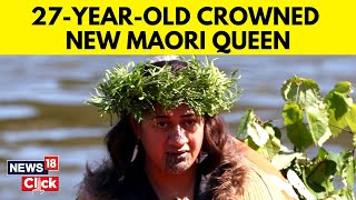 New Māori Queen Crowned As Her Father Is Buried  New Zealand Maori Queen  News18  N18G [upl. by Monika]