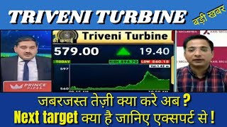 triveni turbine share latest news  triveni turbine share latest news today [upl. by Oirotciv]