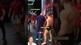 Ислам Махачев и Конор Макгрегор на взвешивание UFC 229  conormcgregorislammakhachev [upl. by Assirahs]