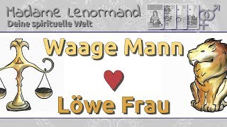 Waage Mann amp Löwe Frau Liebe und Partnerschaft [upl. by Denton]