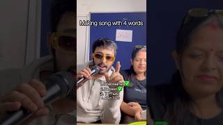 Making song with 4 Words 100K subscribers special music hiphopmusic [upl. by Susejedesoj301]