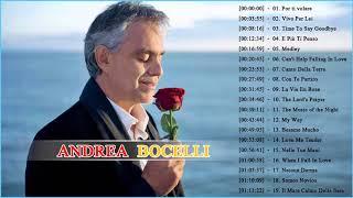 Andrea Bocelli Greatest Hits 2018 Best Andrea Bocelli Songs of All Time [upl. by Padget]