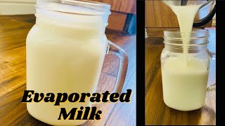 How to make Evaporated Milk at home  Homemade Evaporated Milk  Dehydrated Milk [upl. by Nahgeem]