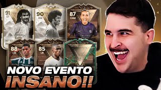 MUITA CARTA ABSURDA PACK OPENING DO BANQUETA NO NOVO EVENTO DO FC 24 [upl. by Imehon623]