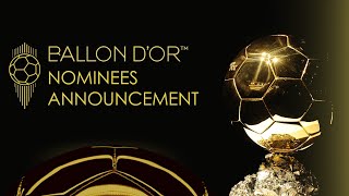 2022 Ballon dor Nominees Announcement Live  Ballon dor shortlist [upl. by Akimad]