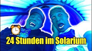 24 STUNDEN IM SOLARIUM  😡 Extrem Verbrannt [upl. by Robet788]