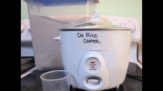 How to cook RICE in DA RICE COOKER [upl. by Esined]