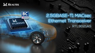 Realtek 2024 Best Choice Award Category Award 2 5GBASE T1 MACsec Ethernet Transceiver RTL9021AS [upl. by Gertrud]