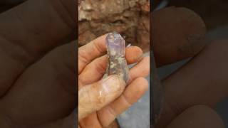 Fresh Amethyst Scepter mined from Hiddenite NC wow [upl. by Merrilee51]