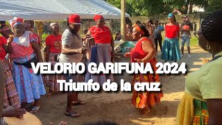 BAILANDO PUNTA EN VELORIO  COMUNIDAD GARIFUNA DE TRIUNFO DE LA CRUZ🇭🇳😍honduras [upl. by Korb]