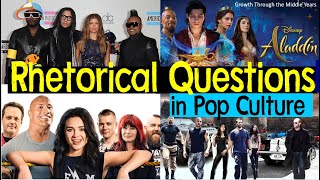 Rhetorical questions in pop culture [upl. by Giusto]