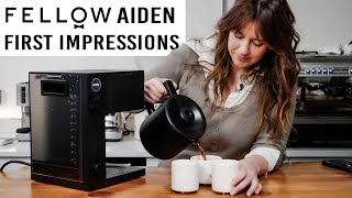 The Best Coffee Maker of 2024 How to use the Fellow Aiden App and Custom Brew Profiles [upl. by Dalohcin]