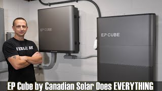 Installing the EP Cube by Canadian Solar All in One System ON SALE [upl. by Devaj]