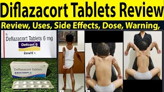 Deflazacort tablets 6 mg 12 mg uses  Defcort 6 mg  sericort tablets uses side effects Dose [upl. by Neurath]