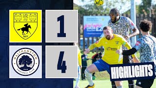 Newmarket Town 14 Walthamstow  match highlights [upl. by Shabbir]