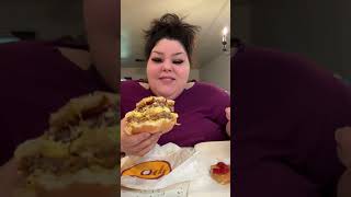 Whats up Everybody foryoupage Mukbang EatingShow SteakEggCheeseBagel Mcdonalds [upl. by Miarfe]