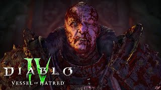 DEADLY URIVAR BOSS FIGHT  Diablo IV Vessel of Hatred  Gameplay Part 4 No Commentary ENG [upl. by Astrahan]