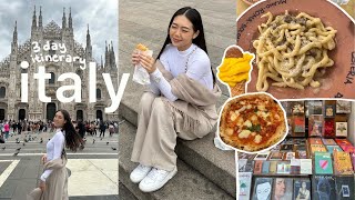 Italy travel vlog🇮🇹 lake como milan best restaurants boat tour exploring italy luxury shopping [upl. by Spitzer]