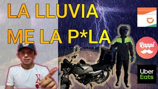 MEJOR IMPERMEABLE PARA MOTO 2022  REPARTIR CON LLUVIA [upl. by Nahem]