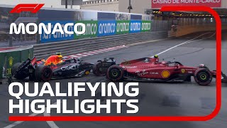 Qualifying Highlights  2022 Monaco Grand Prix [upl. by Derick]