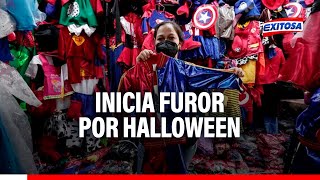 🔴🔵Cercado de Lima Inicia furor de Halloween con novedosos disfraces [upl. by Adnoma]