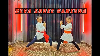 Deva Shree Ganesha  Girls  Duet Dance  DANCOGRAPHY [upl. by Poock489]